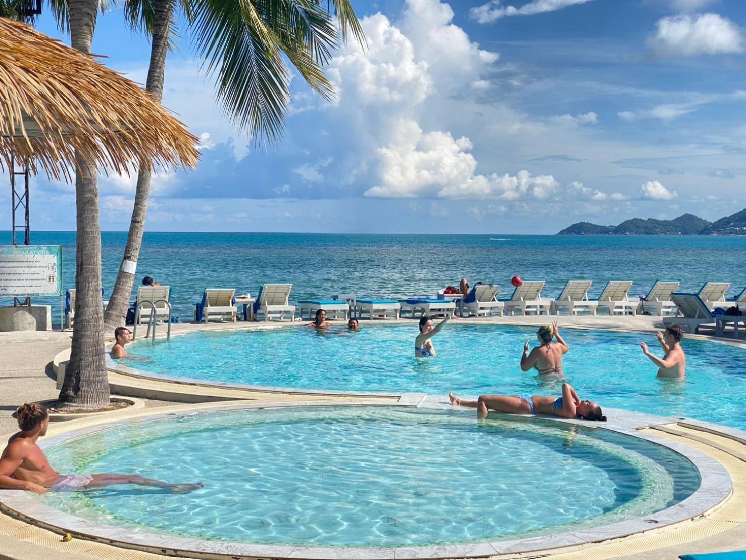 Combo Beach Hotel Samui Koh Samui Esterno foto